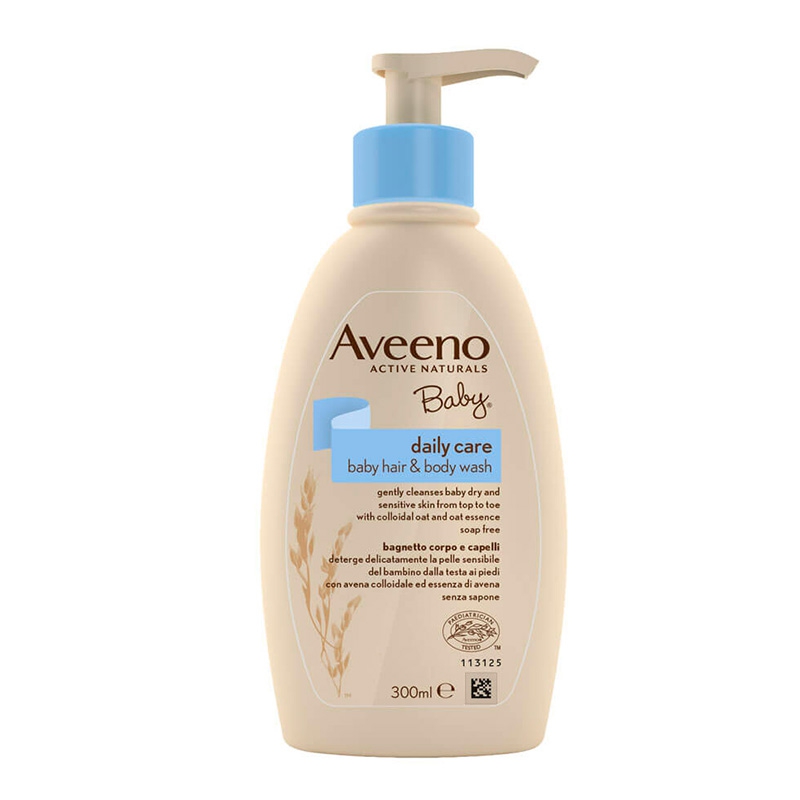 Aveeno Linea Baby Daily Care Bagnetto Corpo e Capelli 300 ml
